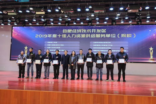 食品工程學院榮獲合肥經開區十佳人力資源供給服務單位